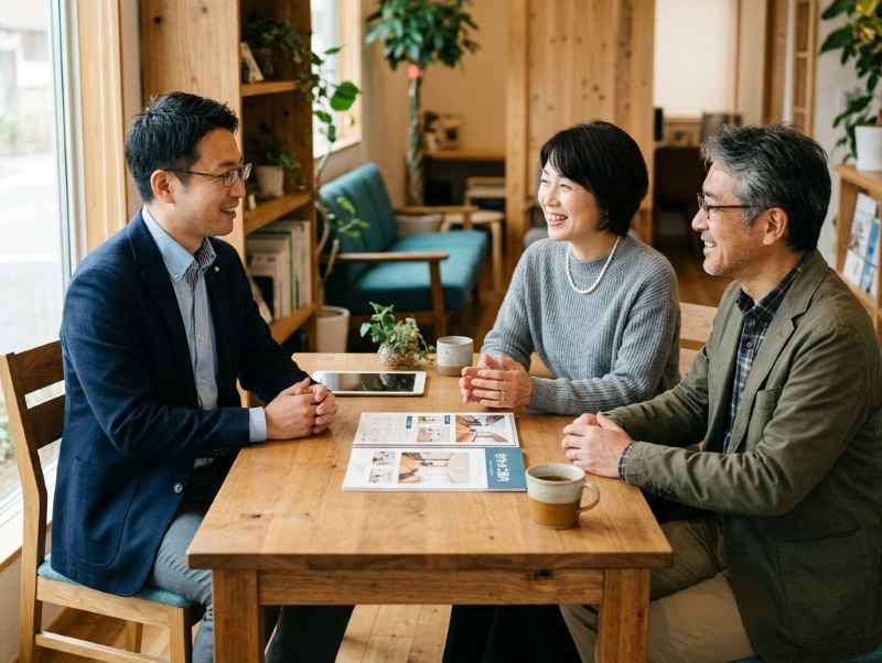 売却のご相談の様子